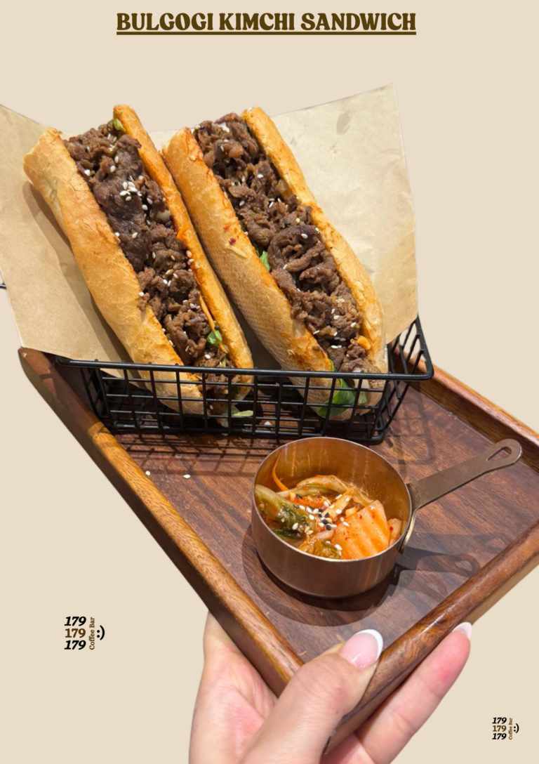 Bulgogi Kimchi Sandwich – Beef
