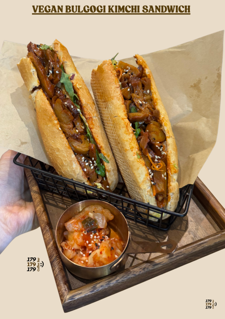 Bulgogi Kimchi Sandwich – Vegan